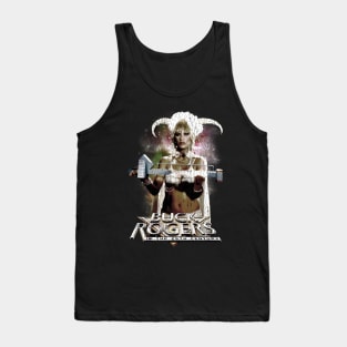 Vintage Worn Crack - buck rogers princess ardala weapon Tank Top